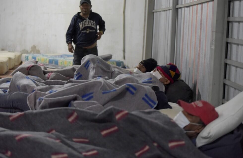FRÍO GOLPEA SANTA CRUZ: 58 PERSONAS YA FUERON ACOGIDAS EN EL ALBERGUE MUNICIPAL