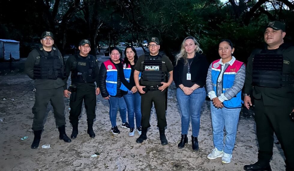RESCATAN A TRES MENORES DURANTE OPERATIVO EN “LA FAVELA” DEL CORDÓN ECOLÓGICO