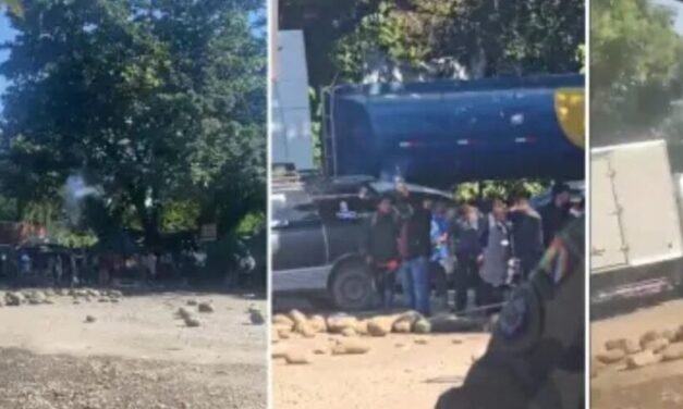 MOVILIZADOS RETOMAN CONTROL DEL RETÉN ANTIDROGAS DE EL CASTILLO EN VILLA TUNARI