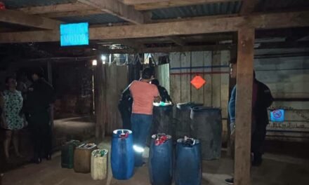 DECOMISAN 1.800 LITROS DE COMBUSTIBLE EN UN INMUEBLE DE RIBERALTA