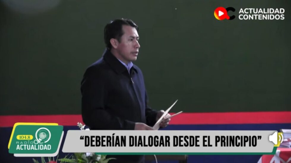“SI HUBIERAN DIALOGADO, NO HABRÍA 50 DÍAS DE MOVILIZACIÓN”, AFIRMA LORENZO CHÁVEZ