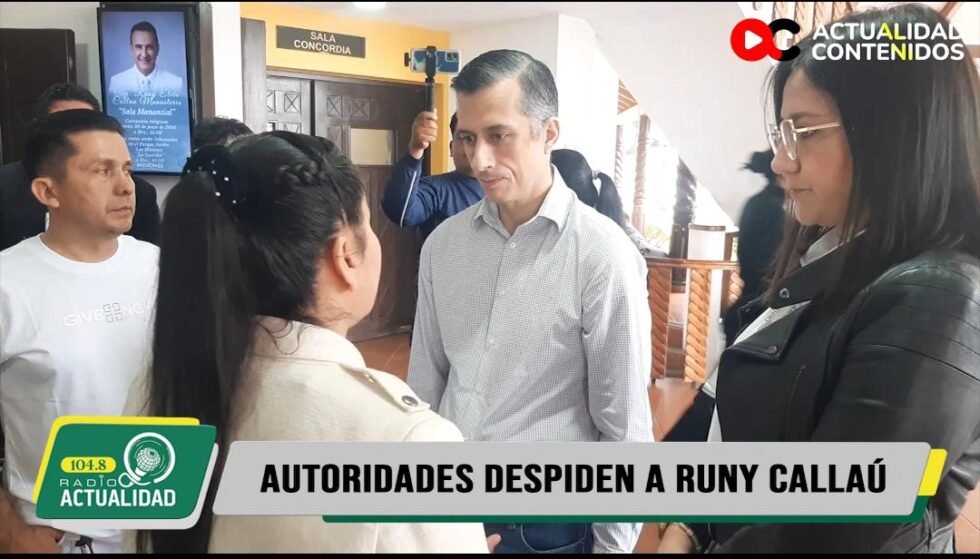 PRESIDENTE DE LA BRIGADA PARLAMENTARIA DESTACA EL LEGADO DE SERVICIO DE RUNY CALLAÚ