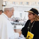 JEANINE AÑEZ DESTACA ENCUENTRO CON EL PAPA: “ME DEJÓ GRATITUD, ESPERANZA Y PAZ”