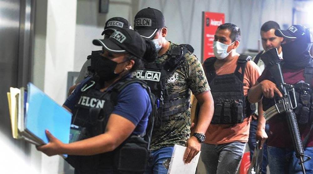 INSPECCIÓN ANTIDROGAS EN VIRU VIRU POR SOSPECHA DE ENVÍO DE DROGA AL EXTERIOR