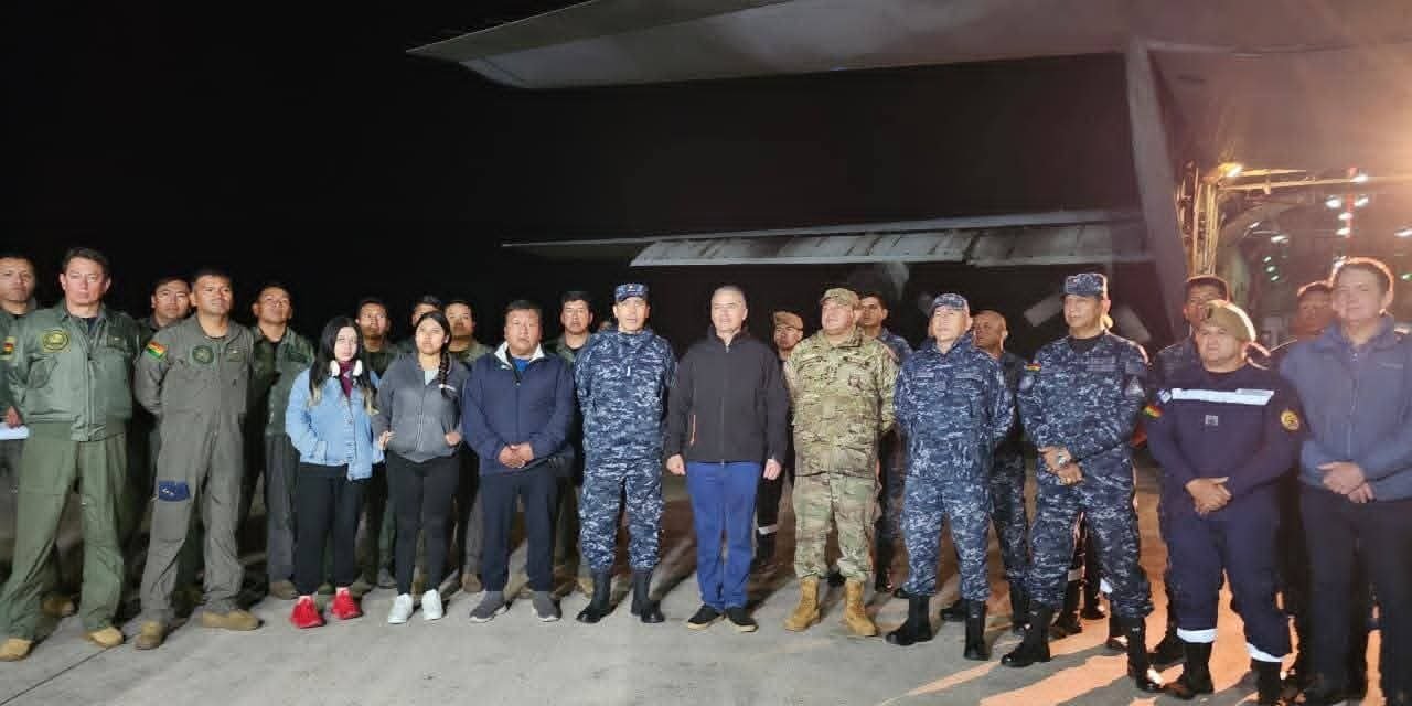 EQUIPO SAR-FAB VUELVE A BOLIVIA TRAS APOYAR EMERGENCIA EN VENEZUELA