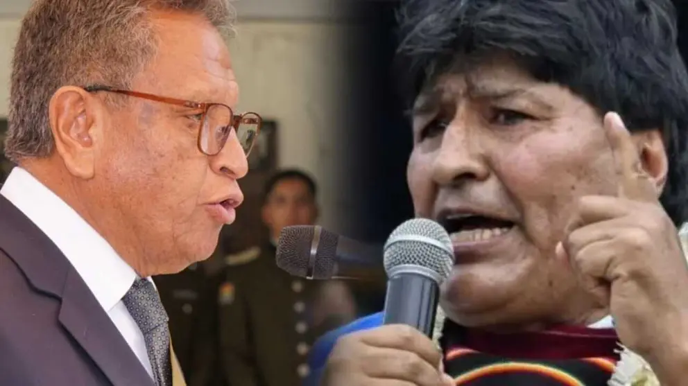 EVO MORALES DESAFÍA AL MINISTRO DE GOBIERNO A INGRESAR AL TRÓPICO DE COCHABAMBA