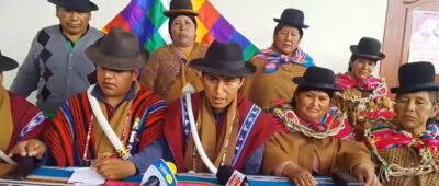 FEDERACIÓN TÚPAC KATARI ACTIVA ESTADO DE EMERGENCIA POR DETENCIÓN DE SU DIRIGENTE