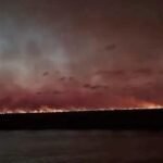 PARQUE OTUQUIS BAJO AMENAZA POR INCENDIO FORESTAL PROVENIENTE DE BRASIL