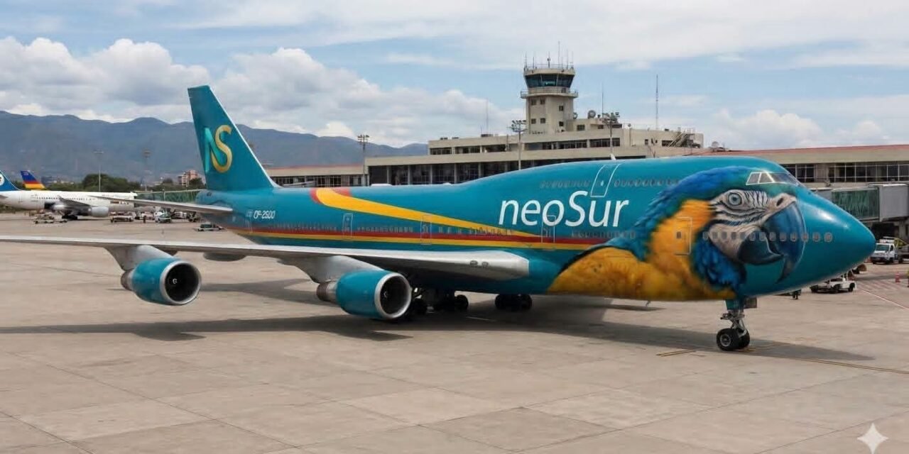 NEOSUR APUNTA A POSICIONARSE EN EL MERCADO AÉREO NACIONAL A PARTIR DE 2028