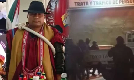 APREHENDEN A DIRIGENTE DE LA CSUTCB POR EL CASO DE LOS BLOQUEOS EN LA PAZ