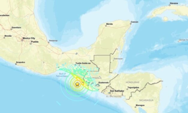 MÉXICO EMITE ALERTA DE TSUNAMI TRAS SISMO DE MAGNITUD 7.4