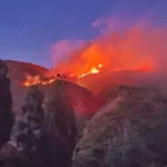 INCENDIO EN TOTORA ARRASA 70 HECTÁREAS Y PONEN EN EVALUACIÓN LA DECLARATORIA DE EMERGENCIA