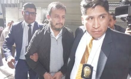 APREHENDEN A EXMINISTRO MEDINACELI POR EL CASO “GASOLINA DESESTABILIZADA”