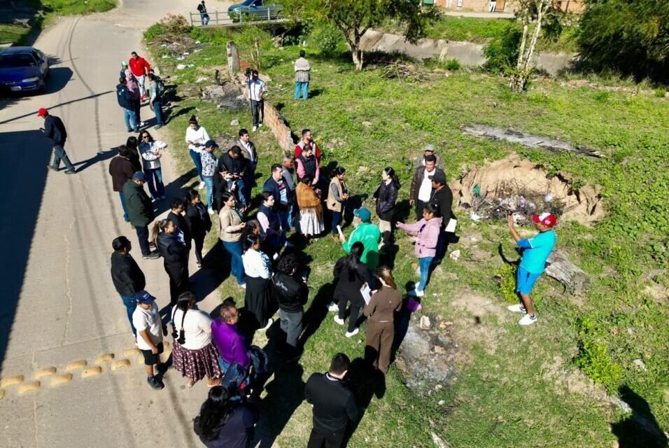 CONCEJALES INSPECCIONAN PRESUNTO AVASALLAMIENTO DE ÁREAS VERDES EN EL BARRIO GUAPURÚ