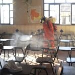 ALCALDÍA DESINFECTA 513 UNIDADES EDUCATIVAS PARA PREVENIR ENFERMEDADES