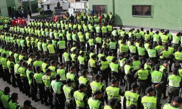DESTINAN 10 NUEVOS EFECTIVOS POLICIALES A YAPACANÍ PARA REFORZAR LA SEGURIDAD
