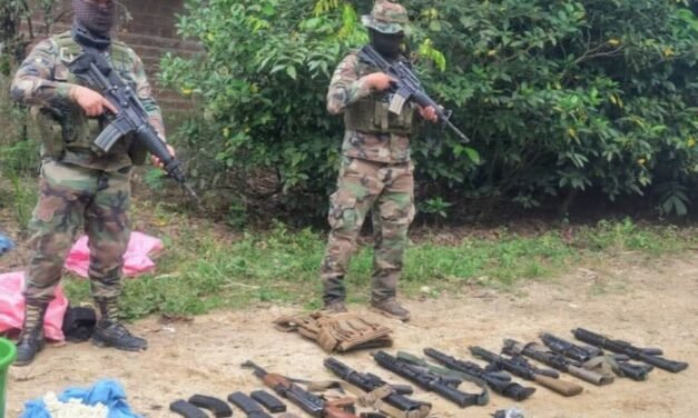 UMOPAR Y FELCN INCAUTAN ARMAS Y DESMANTELAN LABORATORIOS MÓVILES EN VILLA TUNARI