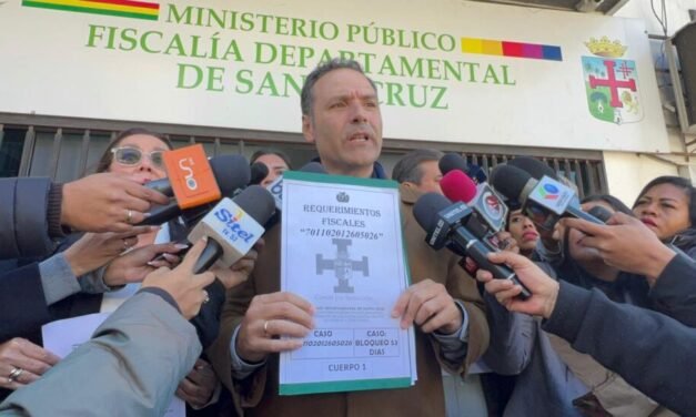 CÍVICOS EXIGE A LA FISCALÍA ÓRDENES DE APREHENSIÓN CONTRA ARGOLLO Y EVO POR LOS BLOQUEOS