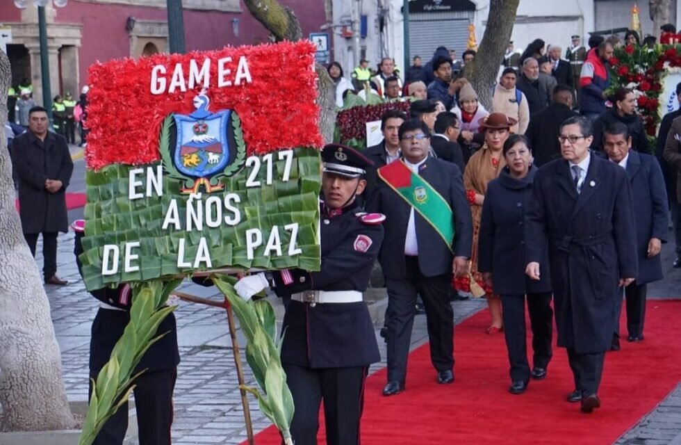 LA PAZ HONRA SU HISTORIA: 217 AÑOS DE LA GESTA LIBERTARIA