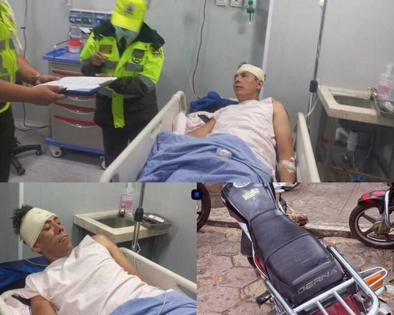 TIKTOKER «KEN BOLIVIANO» RESULTA HERIDO EN ACCIDENTE DE MOTOCICLETA