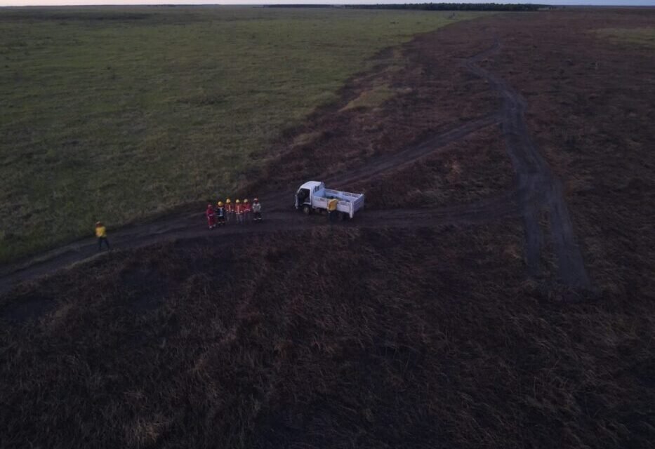 OTUQUIS CONCENTRA EL ÚNICO INCENDIO ACTIVO EN SANTA CRUZ CON MÁS DE 20 MIL HECTÁREAS AFECTADAS