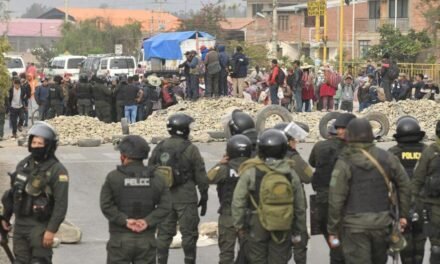 GOBIERNO DESTACA ACCIONAR POLICIAL SIN VÍCTIMAS CIVILES DURANTE 50 DÍAS DE BLOQUEOS