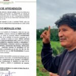 ORDENAN APREHENSIÓN DE EVO MORALES POR BLOQUEOS DE 53 DÍAS QUE AFECTARON AL PAÍS
