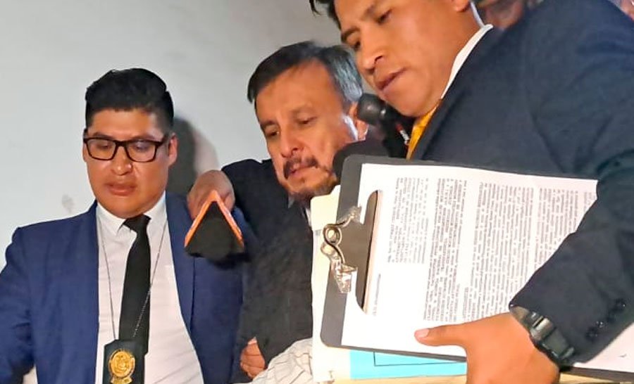 JUEZ DISPONE DETENCIÓN DOMICILIARIA PARA MEDINACELI Y LE IMPONE FIANZA DE BS 100.000