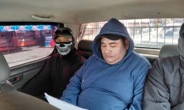 APREHENDEN A DIRIGENTE CAMPESINO VICENTE SALAZAR POR EL CASO BLOQUEOS