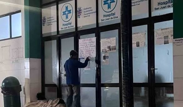 SANTA CRUZ: HOSPITALES ATIENDEN SOLO EMERGENCIAS POR PARO DE 48 HORAS