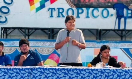 EVO MORALES ADVIERTE “RETROCESO DEMOCRÁTICO” EN LA JUSTICIA