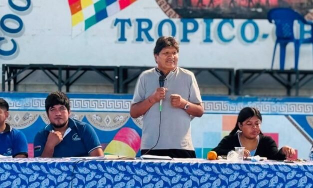 EVO MORALES ADVIERTE “RETROCESO DEMOCRÁTICO” EN LA JUSTICIA