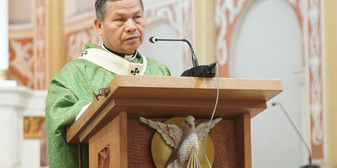MONSEÑOR LEIGUE PIDE AL GOBIERNO TRANSPARENCIA Y A PERIODISTAS BUSCAR LA VERDAD