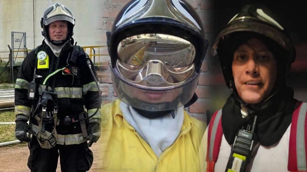 BOMBERO VOLUNTARIO DE FUNDASOL DENUNCIA EL ROBO DE SU CASCO Y EQUIPO DE PROTECCIÓN MIENTRAS COMBATÍA EL INCENDIO EN LA FERIA BARRIO LINDO