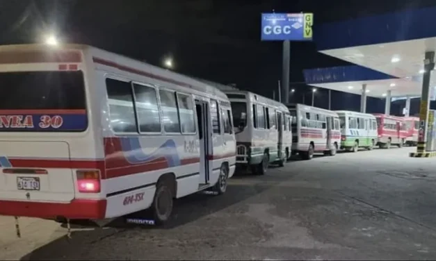 TRANSPORTE PÚBLICO DECLARA ESTADO DE EMERGENCIA POR CRISIS DEL DIÉSEL