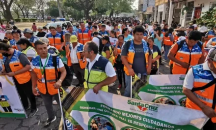 DÍA DEL PEATÓN: SANTA CRUZ ALISTA MARCHA Y FERIA EDUCATIVA