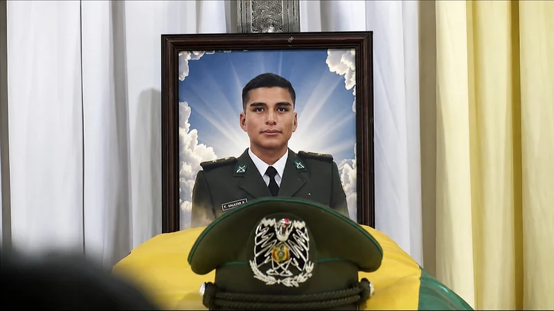 POLICÍA CONFIRMA QUE SUBTENIENTE SALAZAR FUE CALCINADO Y SU FAMILIA EXIGE JUSTICIA