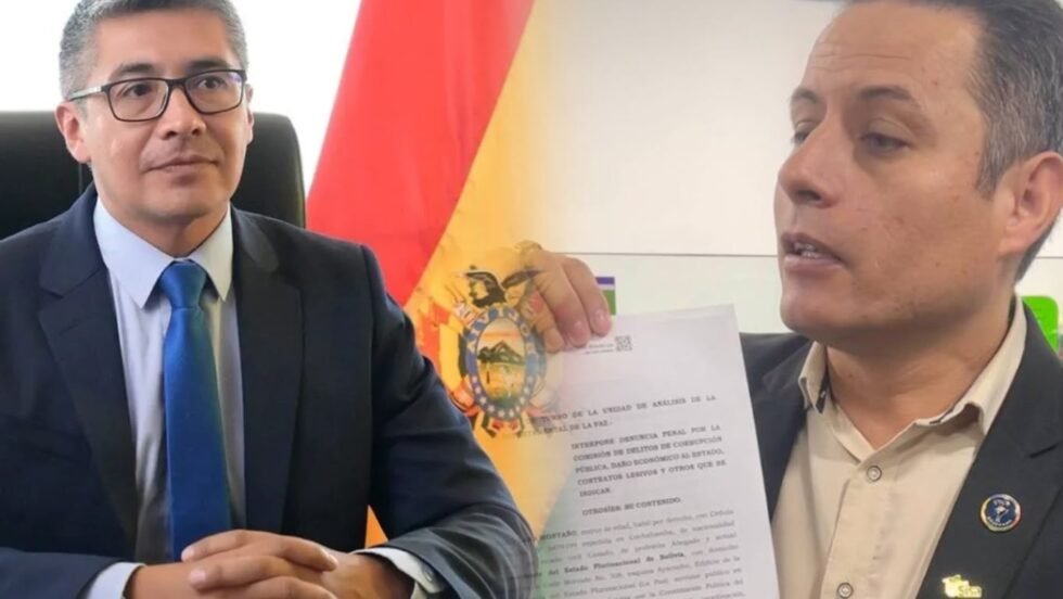 LARA ANUNCIA DENUNCIA CONTRA ESPINOZA POR COMPRA DE VAGONETA