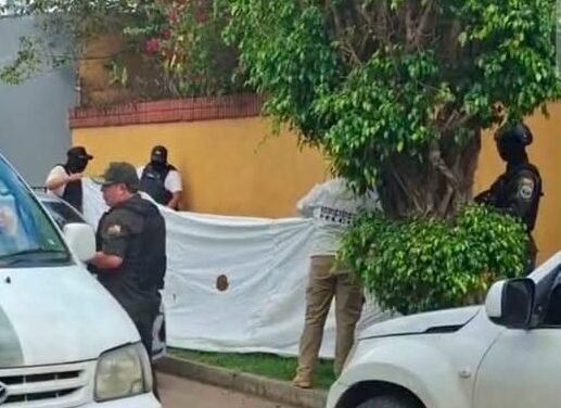 ATAQUE ARMADO DEJA UN FALLECIDO EN LA CAPITAL CRUCEÑA
