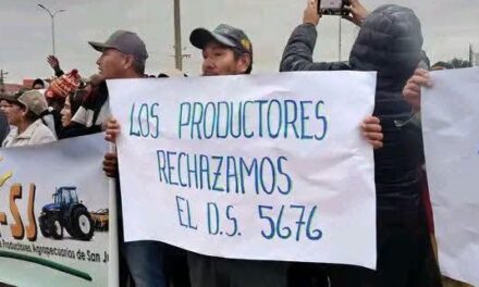 PRODUCTORES DEL NORTE INTEGRADO MARCHAN Y ANUNCIAN BLOQUEO POR EL DIÉSEL