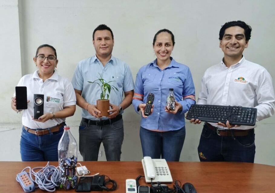 EMACRUZ REALIZARÁ FERIA DE RECOLECCIÓN DE RESIDUOS ELECTRÓNICOS EN LA VILLA PRIMERO DE MAYO