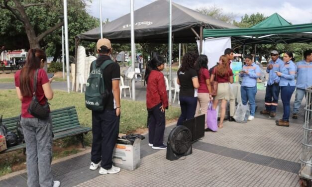 EMACRUZ RECOLECTA 1300 KILOS DE RESIDUOS ELECTRÓNICOS EN LA VILLA PRIMERO DE MAYO