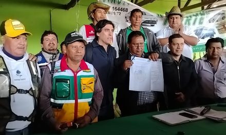 TRANSPORTE DEL NORTE INTEGRADO SUSPENDE BLOQUEO TRAS ACUERDO CON EL GOBIERNO