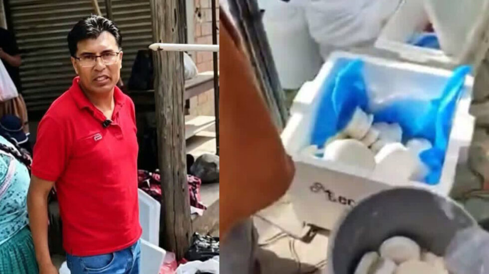TRAS SU SUSPENSIÓN DEL SENADO, NILTON CONDORI SE DEDICA A LA VENTA DE TRUCHA, QUESO Y OTROS PRODUCTOS