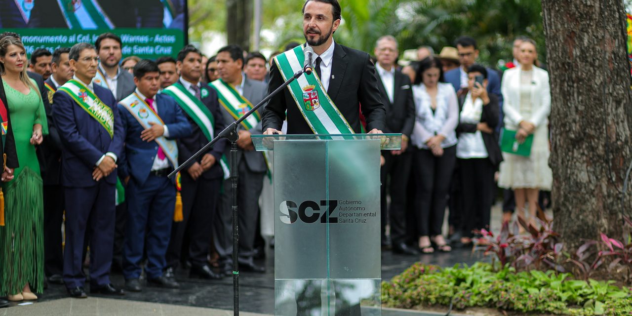 VELASCO PLANTEA UNA AGENDA DE AUTONOMÍA Y DESARROLLO