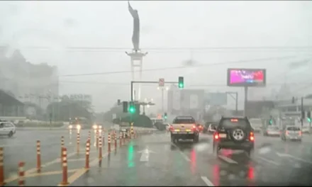 FRENTE FRÍO GOLPEA SANTA CRUZ CON LLUVIAS, VIENTO Y TEMPERATURAS DE HASTA 15°C