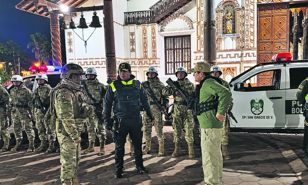 PAZ ANUNCIA ACCIONES CONTRA EL CRIMEN ORGANIZADO TRAS LOS ATAQUES EN SAN IGNACIO