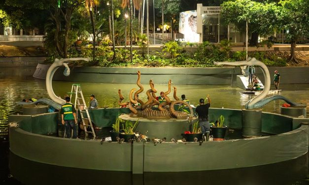 MUNICIPIO DEVUELVE LAS SIRENAS Y LA HIDRA AL PARQUE EL ARENAL