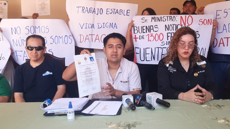 TRABAJADORES DE DATACOM EN EMERGENCIA POR POSIBLE DESVINCULACIÓN MASÍVA