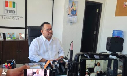 TED SANTA CRUZ INICIA EL 16 DE SEPTIEMBRE EL DEBATE CIUDADANO PARA LA REFORMA ELECTORAL